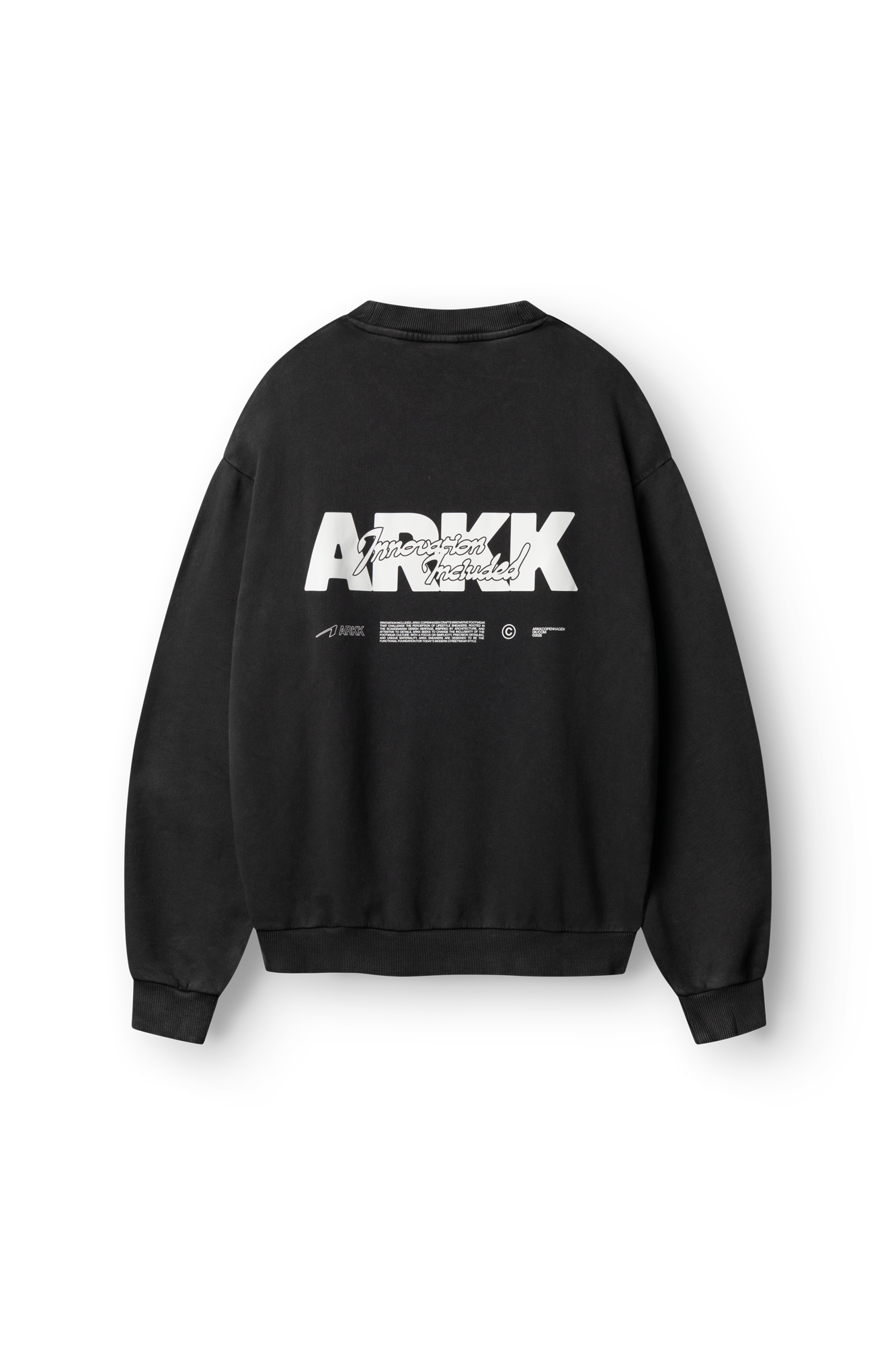 ARKK Apparel ARKK Boxy Crew 2.0 | Black Crewneck